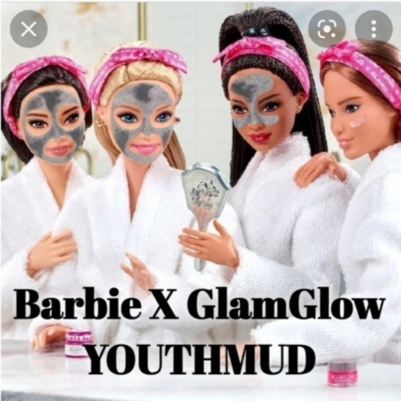 NIB Glamglow X Barbie Youthmud Glow Stimulating Treatment - Picture 3 of 5